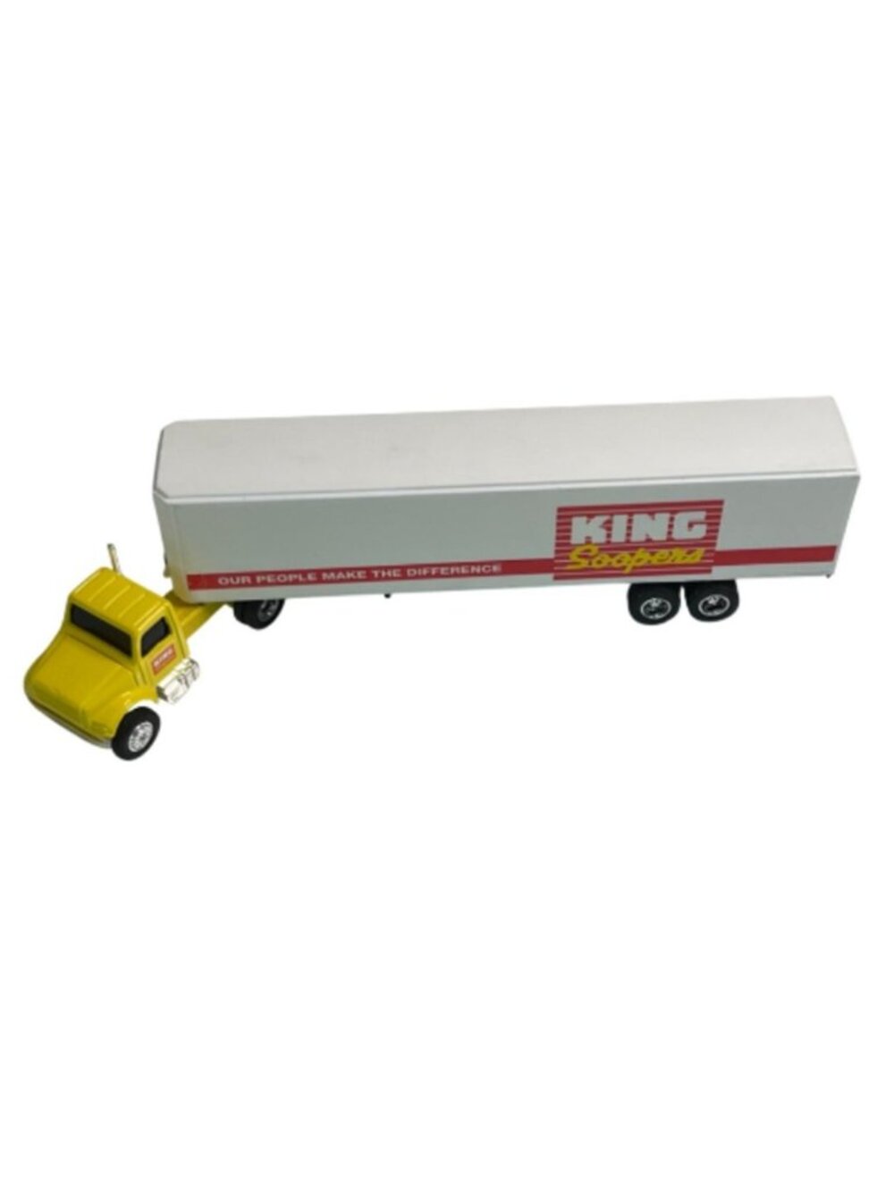 Vintage 1993 ERTL King Soopers Tractor-Trailer 1:64 Diecast Semi Truck NIB